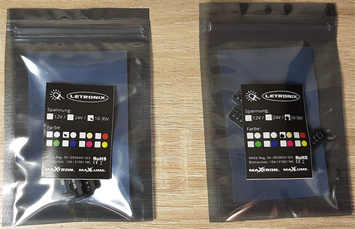 LETRONIX® MaxLume® LED Versandkarton LETRONIX® MaxLume® LED Versandkarton