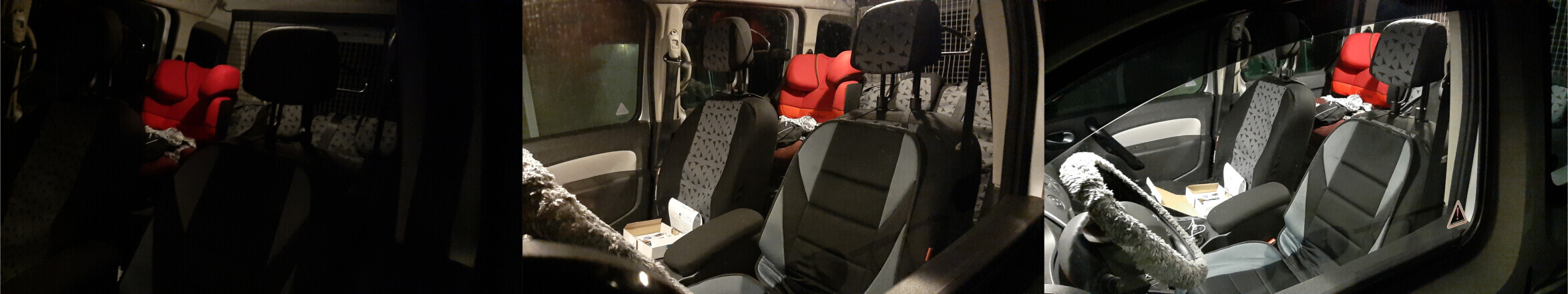 Renault Kangoo Serien-Innenbeleuchtung vs LETRONIX® MaxLume® LEDs Renault Kangoo Serien-Innenbeleuchtung vs LETRONIX® MaxLume® LEDs
